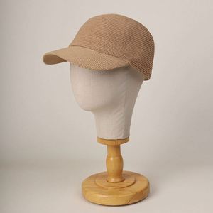 หมวกกันแดดทรงเบสบอลแบบถัก สีพื้น เรียบง่าย ระบายอากาศได้ดี สำหรับผู้หญิงและผู้ชาย รุ่นใหม่ล่าสุดประจำปี 2025 - Product Image 2