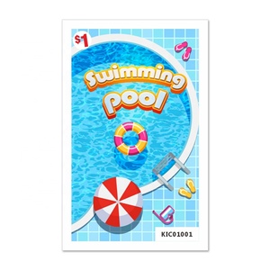Billetes de Lotería de un Solo Vencimiento Aceptables para OEM, Tarjetas de Juego de Raspar, Tarjetas de Apuestas, Billetes de Abrir por Raspar - Product Image 2
