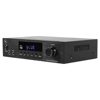 Amplificateur audio stéréo 4 canaux 200W à double zone, fabriqué en Chine pour home cinéma et karaoké, OEM, petites commandes acceptées