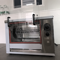 Machine à gril de poulet Offre Spéciale 4 paniers pour rôtisserie de poulet à gaz 12-16 poulets