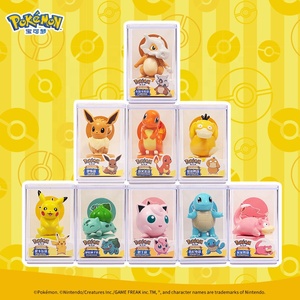 CHX Nuova Scatola Misteriosa con Figure Anime Giapponesi in PVC, Giocattoli Pokémon Pikachu Cubone Charmander con Scatola in Acrilico - Product Image 3
