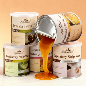 Cire dépilatoire douce Lifestance en gros pour l'épilation, 400g 800g, personnalisable avec logo, cire brésilienne en pot pour l'épilation - Product Image 2