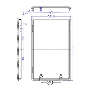 Thâm quyến nhà máy tùy chỉnh thiết kế IP54 ánh sáng màu xám nhỏ phổ <span class=keywords><strong>ABS</strong></span> vật liệu nhựa bao vây cho thiết bị điện tử ổ cắm hộp - Product Image 3