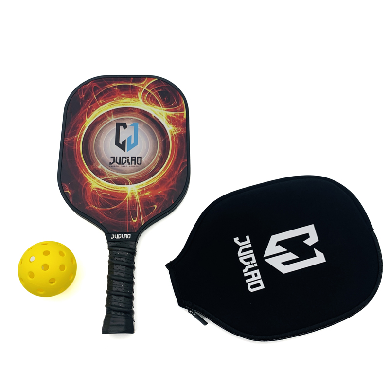 Углеродное волокно, лицевая ячейка, легкие лопатки для марилбола с крышкой