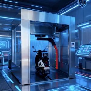 <span class=keywords><strong>Macchina</strong></span> per il <span class=keywords><strong>Lavaggio</strong></span> Auto Completamente Automatica - <span class=keywords><strong>Macchina</strong></span> per la Pulizia di Moto Completamente Automatica con Funzione di Asciugatura - Product Image 1