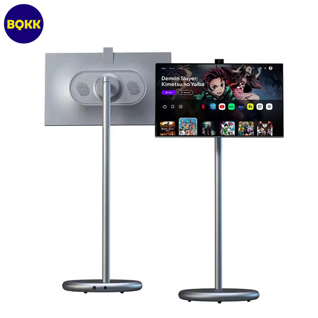 BQKK Original Factory Portable Smart Android 13 Touch Screen TV 6+128Gb 27 Inch Battery Power Television Outdoor Smart Tv