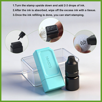 Sceau métallique personnalisé pour balle de golf, sceau de marquage de balle de golf avec logo et nom personnalisés, sceau de golfeur personnalisé remplissable et réutilisable