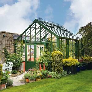 Maison en verre mobile pour <span class=keywords><strong>jardin</strong></span> extérieur Maison solaire blanche <span class=keywords><strong>avec</strong></span> cadre en bois traité sous pression et métal <span class=keywords><strong>Abri</strong></span> solaire respectueux <span class=keywords><strong>de</strong></span> la nature - Product Image 4