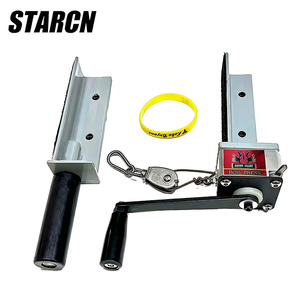Pressa per Arco da Caccia con Verricello, Morsa per Tiro con l'Arco 100LBS, Strumento Regolabile per Riparazione e Accordatura, Accessori per Arco Compound - Product Image 1