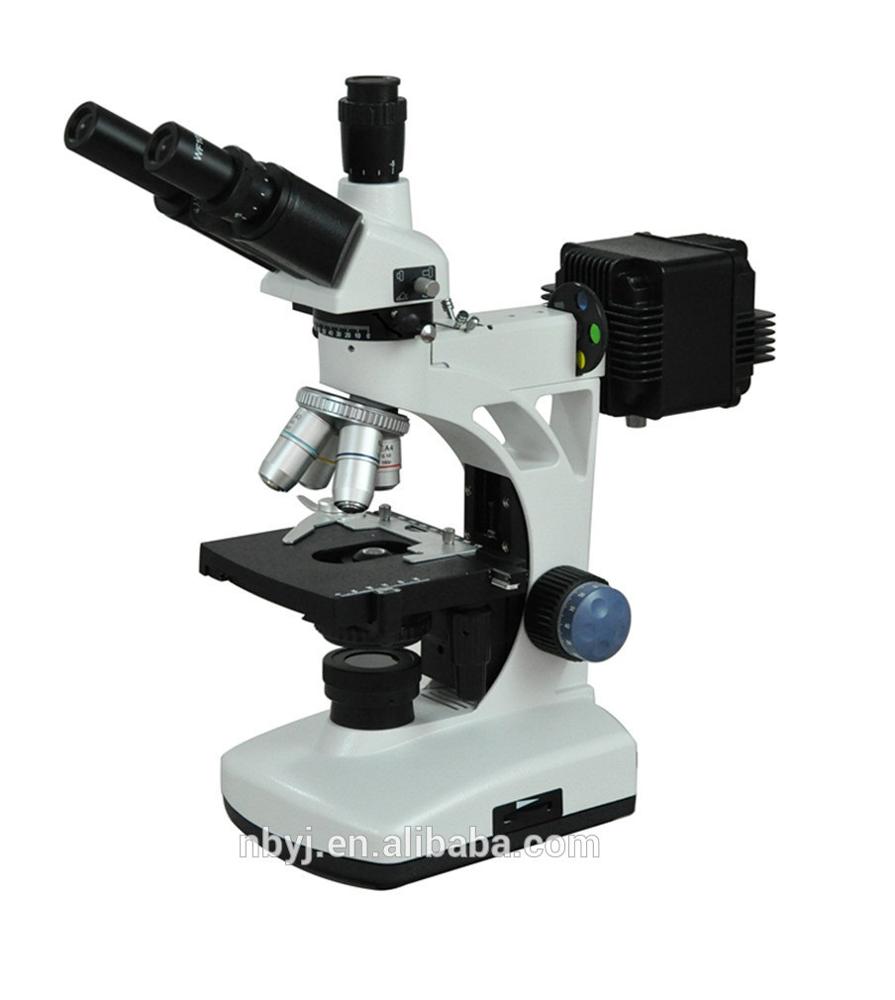YJ-2007 Microscopio цифровой 1000x оптический вертикальный металлургический стерео вращающийся бинокулярный микроскоп