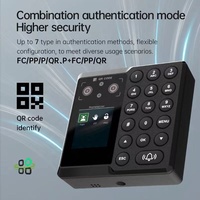 Lector de Control de Acceso con Reconocimiento de Código QR y Contraseña para Palma de la Mano MR25, Gran Venta