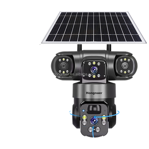 كاميرا أمان خارجية لاسلكية تعمل بالطاقة الشمسية بدقة 8 ميجابكسل مع عدسة مزدوجة ومستشعر CMOS وتقنية 4G ومقاومة للماء IP65 بدقة 4K - Product Image 4