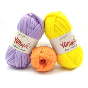 Jiangsu Haite Cloth Chunky Color T Shirt Yarn For Weaving Toy