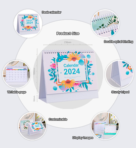 <span class=keywords><strong>Calendrier</strong></span> de vente directe d'usine conception gratuite calendriers d'impression <span class=keywords><strong>calendrier</strong></span> de bureau personnalisé <span class=keywords><strong>2024</strong></span> - Product Image 2
