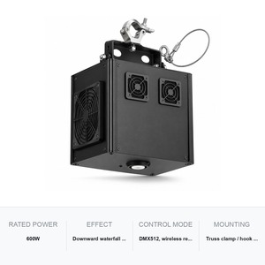 Máquina de Chispas Frías en Cascada de 600W, Efecto de Chispas Caídas Colgantes, Control Remoto Inalámbrico DMX512 para Escenarios de Boda - Product Image 5