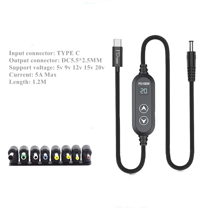 Black - with 8 adapters - 3