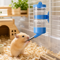 Bouteille d'eau suspendue pour hamster, vente en gros d'usine, 250 ml, anti-fuite, abreuvoir automatique pour petits animaux, lapins et cochons d'Inde