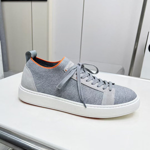 Zapatos Deportivos Casuales de Alta Gama para Hombre, con Suela Plana, Transpirables y Cómodos, Forro de Cuero Genuino, Venta al Por Mayor de Fábrica - Product Image 4