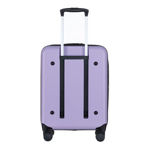 काले आधुनिक व्यापार फोल्डेबल पीसी स्पिनर सूटकेस छोटे आकार की बड़ी क्षमता वाले हल्के ट्रॉली पोर्टेबल पोर्टेबल - Product Image 3