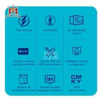 OEM/ODM Nuevo autoservicio Diy Teléfono móvil Shell Impresión Máquina expendedora Impresora UV Máquina expendedora para la caja del teléfono celular