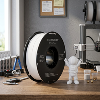 Filament d'imprimante 3D TINMORRY 1,75 mm, filament PETG écologique, PLA/ABS/PETG/ASA/TPU, 1 kg/rouleau, tiges en plastique ABS-PRO
