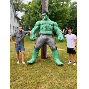 Figuritas de resina Estatuas de animales Adecuado para decoración interior y exterior FRP <span class=keywords><strong>Hulk</strong></span> Tamaño real - Product Image 1