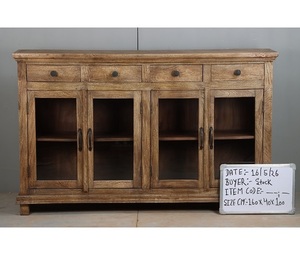 Aparador de Madera Premium con Diseño Moderno para Comedor, Sala de Estar y Entrada Elegante - Product Image 1