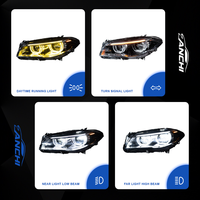 2011 2012 2013 2010-2017 Série 5 520i 523i 528i 530i 535i 550i M5 F10 Mise à niveau des phares LED vers des phares F18 pour BMW F10 F18
