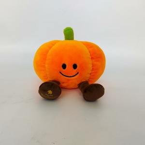 Ngồi đồ chơi sang trọng bí ngô với khuôn mặt tươi cười - Product Image 4