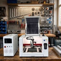 Cortadora Láser Híbrida Trifásica Estable de 800W Mini 4040 con Guía Lineal de Taiwán para Trabajo Continuo de Larga Duración