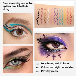 ปากกาอายไลเนอร์สีสันสดใส กันน้ำ ติดทนนาน สำหรับใช้กับดวงตา - Product Image 3