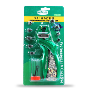 Pinza Perforadora de Acero LAOA para Manualidades, Color Verde, para Cinturones, Tarjetas, Botones a Presión, Ojales, Personalizable, OEM - Product Image 6