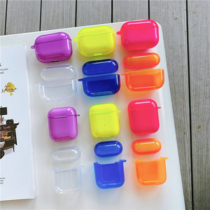 Étui <span class=keywords><strong>AirPods</strong></span> 3 <span class=keywords><strong>Pro</strong></span> en silicone, couleur bonbon, transparent, néon, boîtier pour écouteurs, offre spéciale, 1/2 - Product Image 3