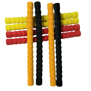 Manopole per Manubrio in Schiuma NBR Antiscivolo Monocolore con Giuntura in Bambù, Accessori per Ciclismo in Gomma Espansa, Vendita all'Ingrosso dal Produttore - Product Image 3