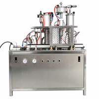 Machine de remplissage semi-automatique pour scellants, adhésifs et produits chimiques industriels
