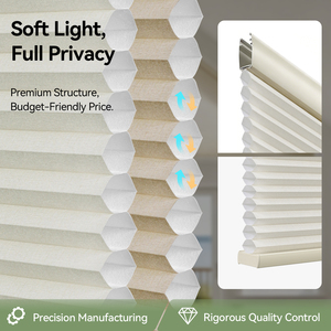 Persianas Celulares Triangulares Motorizadas Inteligentes ZSTARR, Persianas <span class=keywords><strong>de</strong></span> Panal Trapezoidales Derechas para Ventanas Especiales con un Distintivo Ángulo <span class=keywords><strong>de</strong></span> 90 °   Ángulo. - Product Image 4