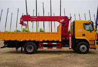 Camion grue d'occasion Isuzu châssis 4x4 6x4 8x4 levage 5 tonnes 10 tonnes 16 tonnes à vendre