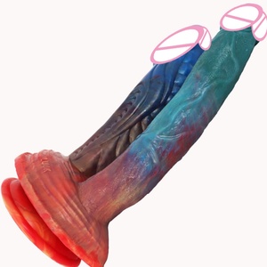 FAAK Nuevo Dildo Monstruoso de Doble Cabeza, Masajeador de Punto G, Juguete Sexual Erótico para Mujeres, Herramienta Sexual Flexible - Product Image 2