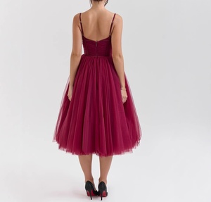Nouvelle robe décontractée dos nu camisole sexy d'Europe et d'Amérique pour les fêtes de Noël - Product Image 3