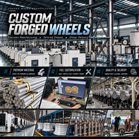 Jantes forgées 2 pièces 24x10 26x10 6x5.5 6x139.7 polies à 6 branches directionnelles pour Chevrolet Silverado GMC Sierra