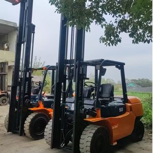 Montacargas de 5 Toneladas para Motor Diésel Toyota FD50, 80% Original, Piezas de Montacargas de Segunda Mano de Japón, Montacargas de Combustión Interna - Product Image 5