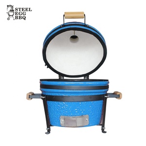SEB <span class=keywords><strong>KAMADO</strong></span> Grill Outdoor Chine OEM <span class=keywords><strong>Prix</strong></span> de gros Komodo Charcoal Ceramic BBQ <span class=keywords><strong>Kamado</strong></span> 16 pouces - Product Image 1