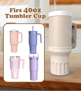 Private Label Tumbler Cup Cover Wear Resistant Cup Holder Pouch Anti slip Bottom Cover Protect From <b>Sliding</b> - Product Image 3