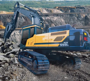 Excavadora hidráulica usada Hyundai HX550L de 50 toneladas, excavadora de orugas grande de segunda mano, equipo de minería a precio asequible - Product Image 6