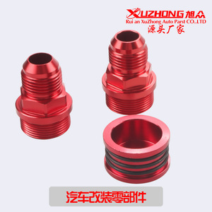ขั้วต่อเครื่องยนต์อลูมิเนียมอัลลอยด์ M28 10An สีน้ำเงินสำหรับ B16 B18 GS BL - Product Image 3