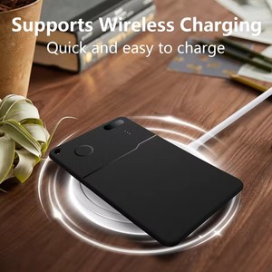 Localizzatore Smart Certificato MFi Ricaricabile per iOS Android Google GPS, Tracker per Portafoglio Intelligente Compatibile con <span class=keywords><strong>Samsung</strong></span> - Product Image 3
