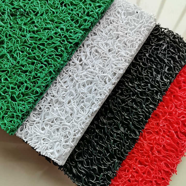 Heavy Duty PVC Coil Spaghetti Mat With Firm Backing Cushion Noodle ...