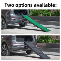 Escalier pliable antidérapant pour animaux NIUNIU, capacité 75 kg, en PP toutes saisons, portable pour voiture, camping-car, bus