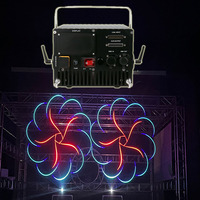 Luz de Escenario con Efecto de Animación 3D, Láser de 5W, Multicontrol, Impermeable IP65, 35kPPS, Popular para DJ, Bodas, Fiestas, Discotecas y Teatro