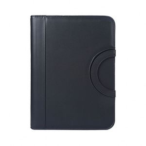 Wholesale <b>A4</b> Leather Business Briefcase with Zipper Multifunctional Mobile Phone Holder and Notebook for Managers - Product Image 4